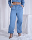 Calça Feminina Alcance ref. JEANS PARACHUTE - VintedoisK