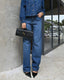 Calça Feminina Alcance ref. JEANS RETA - VintedoisK