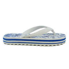 CHINELO DE DEDO FLIP FLOP BRANCO AZUL J 10060 0015 0002 FARM SHOES