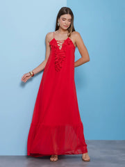 VESTIDO TOQUE DE SEDA 403627 SKENN