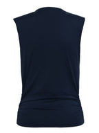 Detalhe do tecido e estrutura da blusa degage Begonia Skenn