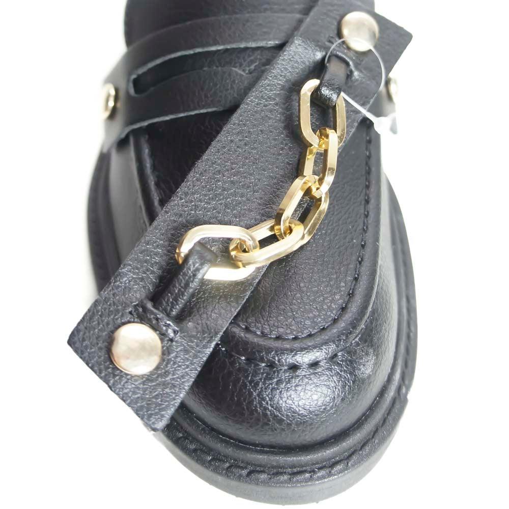 MOCASSIM PRETO DUAS VARIAÇÕES DE DETALHE C 30272 0023 0004 ANACAPRI - Vintedoisk