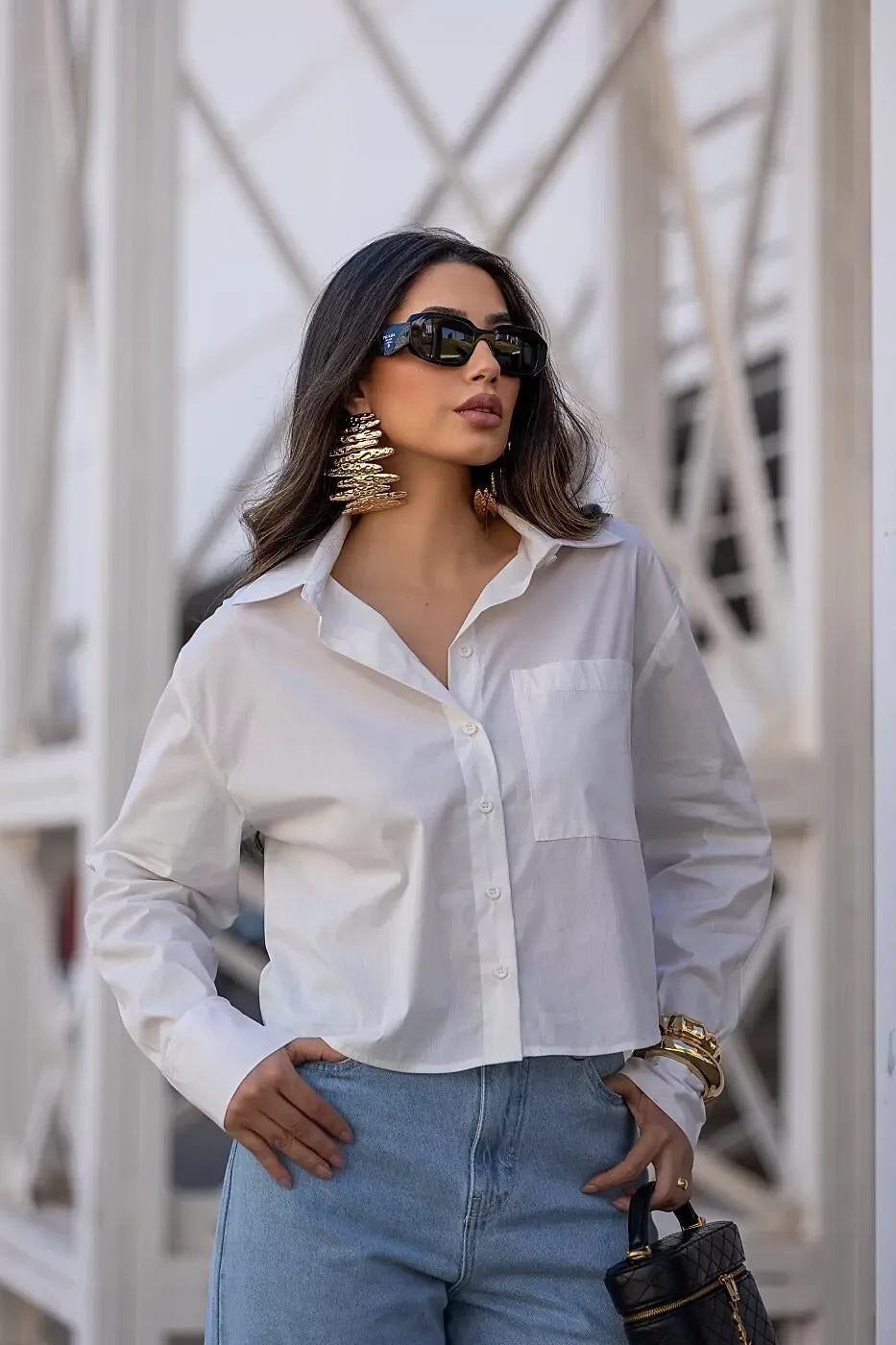 Camisa Feminino Skenn ref. CAMISA CROPPED - VintedoisK