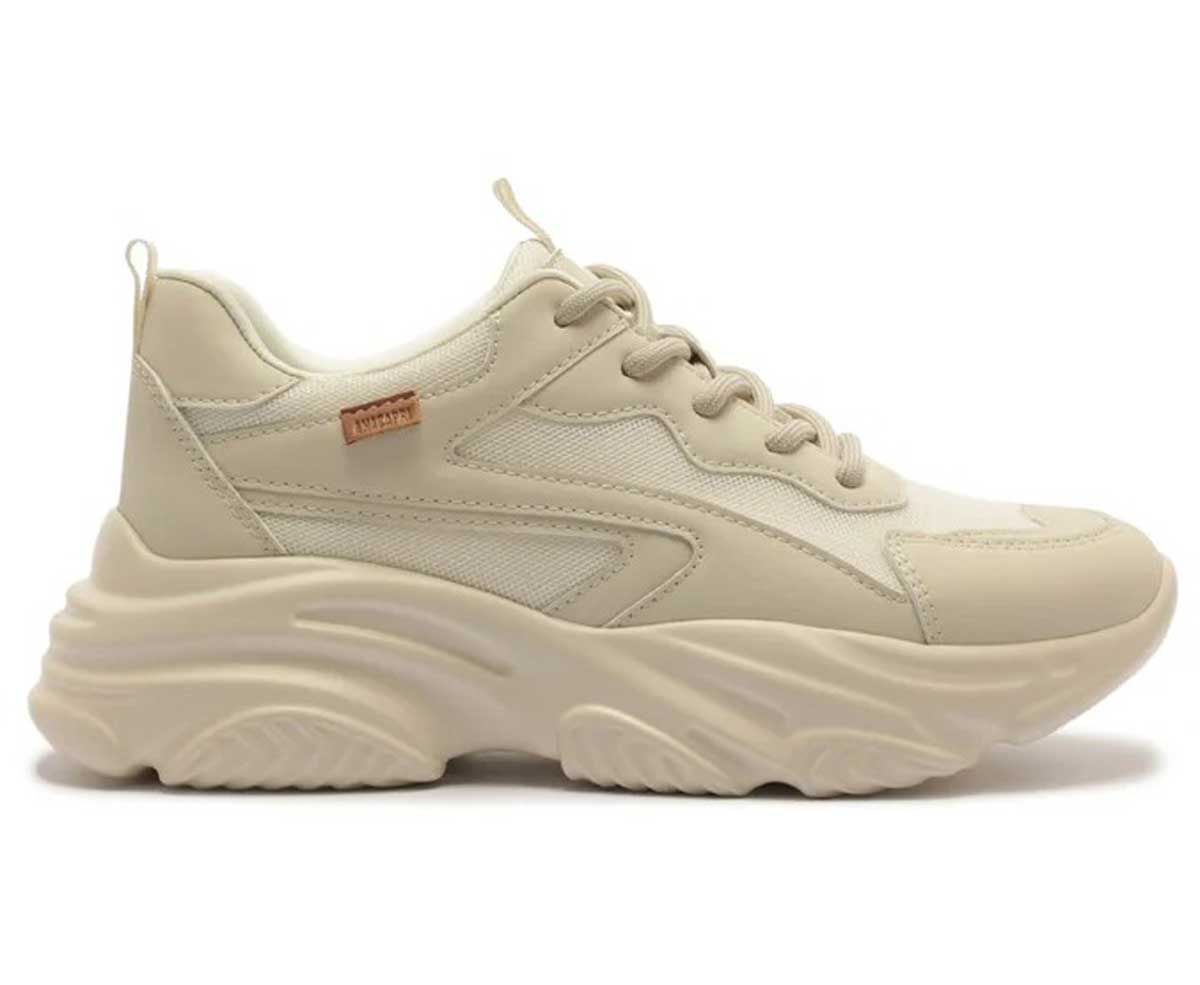 TÊNIS BRANCO CHUNKY MONOCROMÁTICO BRANCO C 30408 0001 0003 ANACAPRI