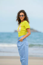 Calça Feminina Alcance ref. JEANS CLARA - VintedoisK