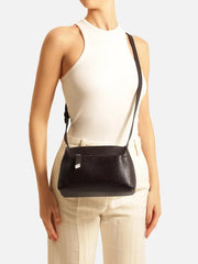 BOLSA TIRACOLO MARROM ESCURA EMILLY PEQUENA A 58100 0499 0048 AREZZO