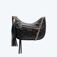 BOLSA SHOULDER COURO PRETO S 50010 0479 0001 SCHUTZ