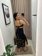 Vestido Feminino Farm rio ref. VESTIDO MIDI - VintedoisK