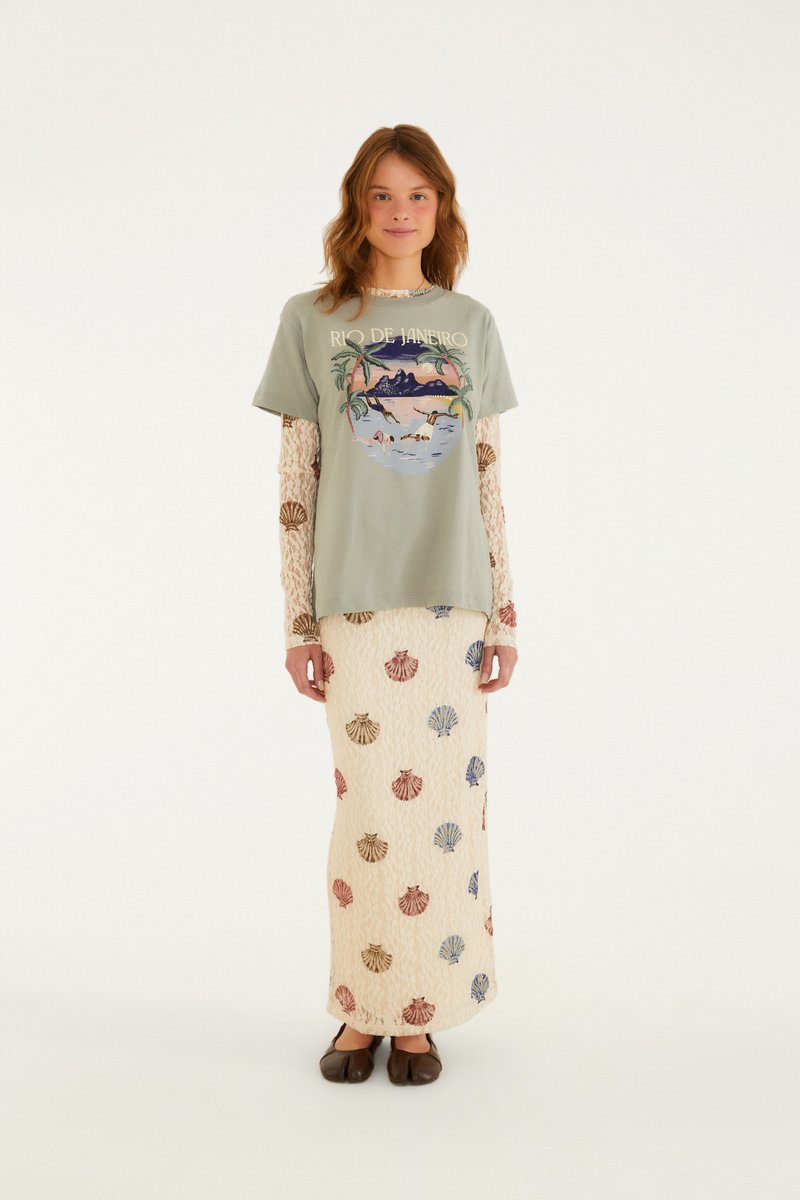 Blusa Feminina Farm rio ref. BLUSA T - VintedoisK
