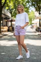 Shorts Feminina ALCANCE ref. SHORTS JEANS - VintedoisK
