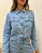 Jaqueta Feminino Alcance ref. JAQUETA JEANS - VintedoisK