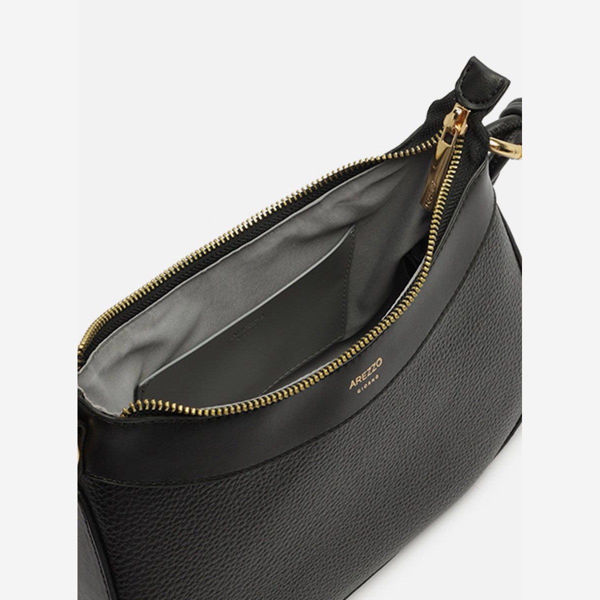 BOLSA TIRACOLO PRETA PEQUENA ENROLADOS A 5002 4064 00001 AREZZO