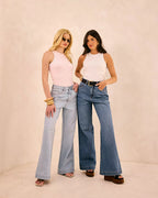 Calça Feminina ALCANCE ref. JEANS FLARE - VintedoisK