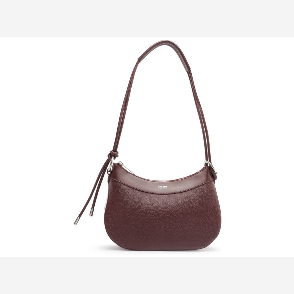 BOLSA TIRACOLO MARROM PEQUENA ENROLADOS A 50024 0640 0010 AREZZO