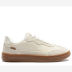 TÊNIS LUA SOLA ALTA RECORTES SUEDE BRANCO OFF C 30704 0006 0004 ANACAPRI