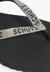 CHINELO BRILHO PRETO S 22295 0010 0001 SCHUTZ