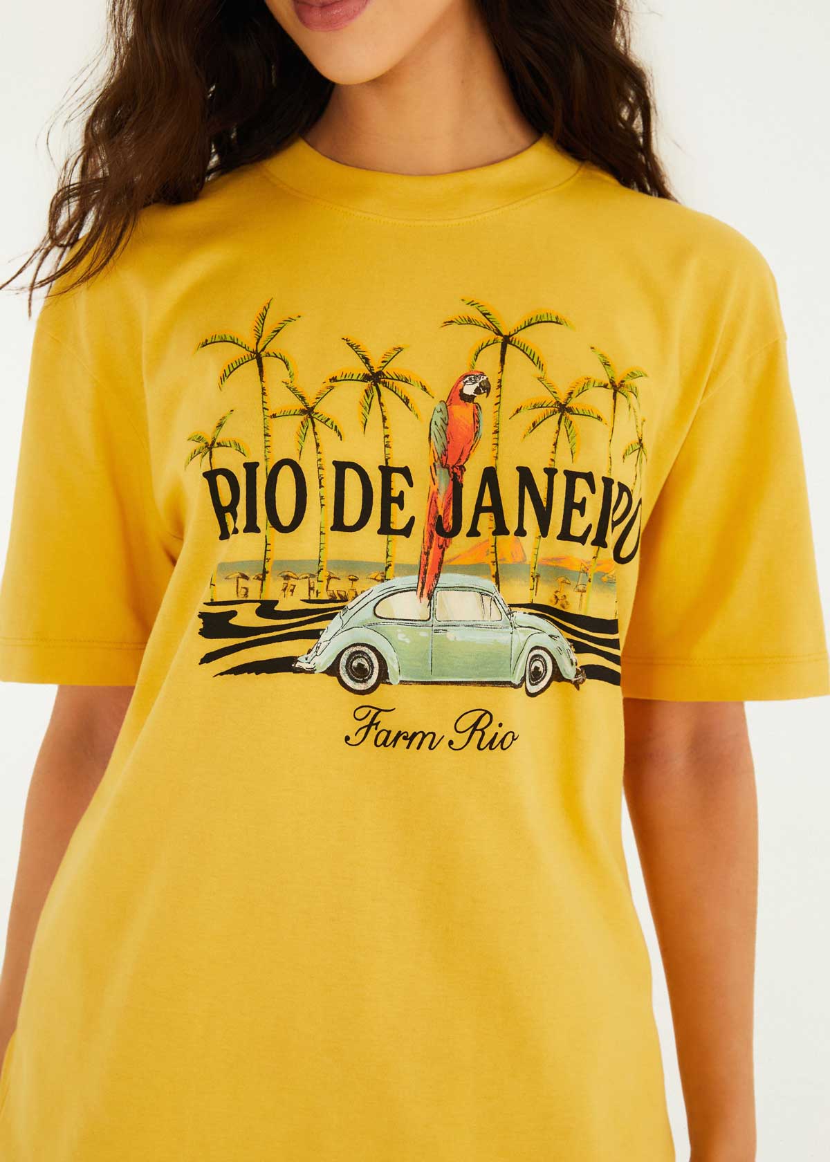 BLUSA T-SHIRT MEDIA BRASILEIRINHO 357722 FARM RIO Imagem secundária do produto