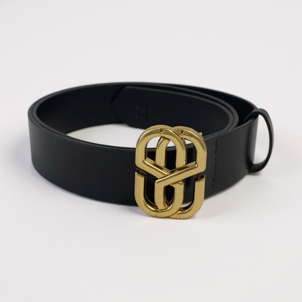 CINTO EMBLEM COURO PRETO S 43001 0002 0082 SCHUTZ