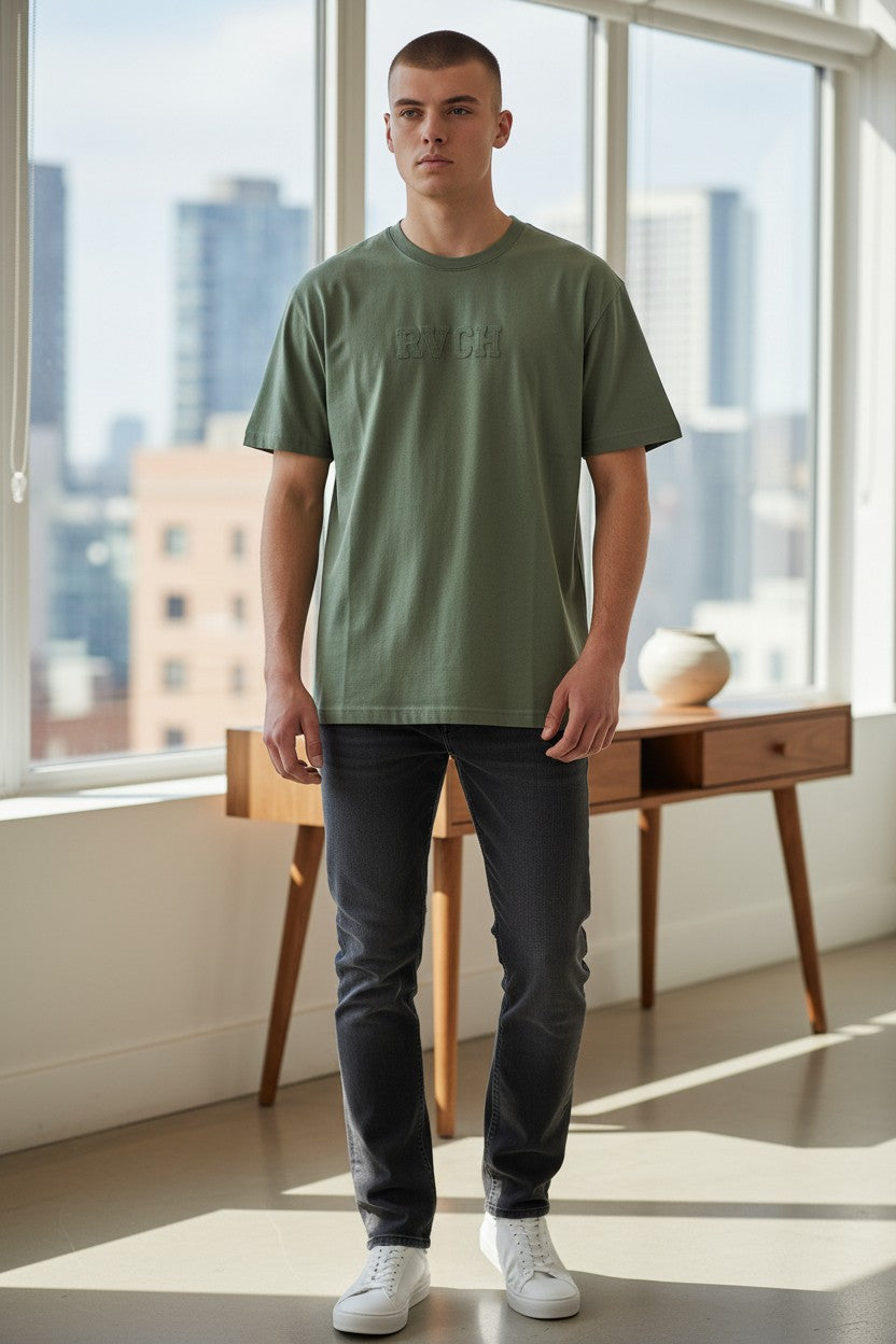 CAMISETA MASC BORDADA MC RVCH MAS00104 REVANCHE Imagem secundária do produto