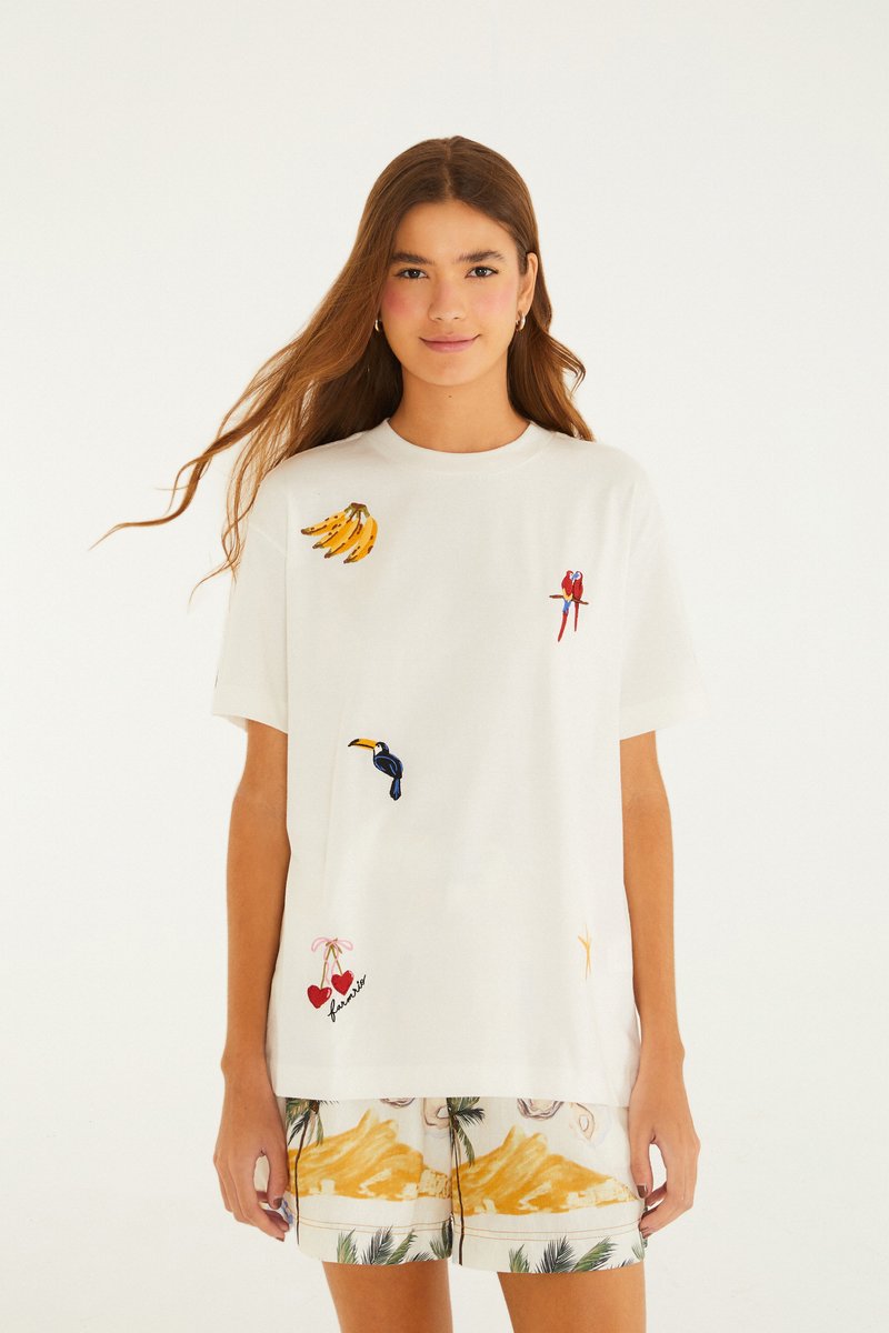 Blusa Feminina FARM RIO ref. BLUSA T - VintedoisK