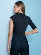 Blusa Assimétrica Amni 404110 Skenn lateral