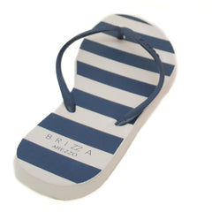 CHINELO DE DEDO AZUL E BRANCO LISTRAS Z 19026 0096 0008 BRIZZA