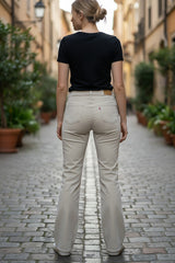 CALÇA FLARE COLOR CINT INTERMEDIO CAFEM00095 REVANCHE