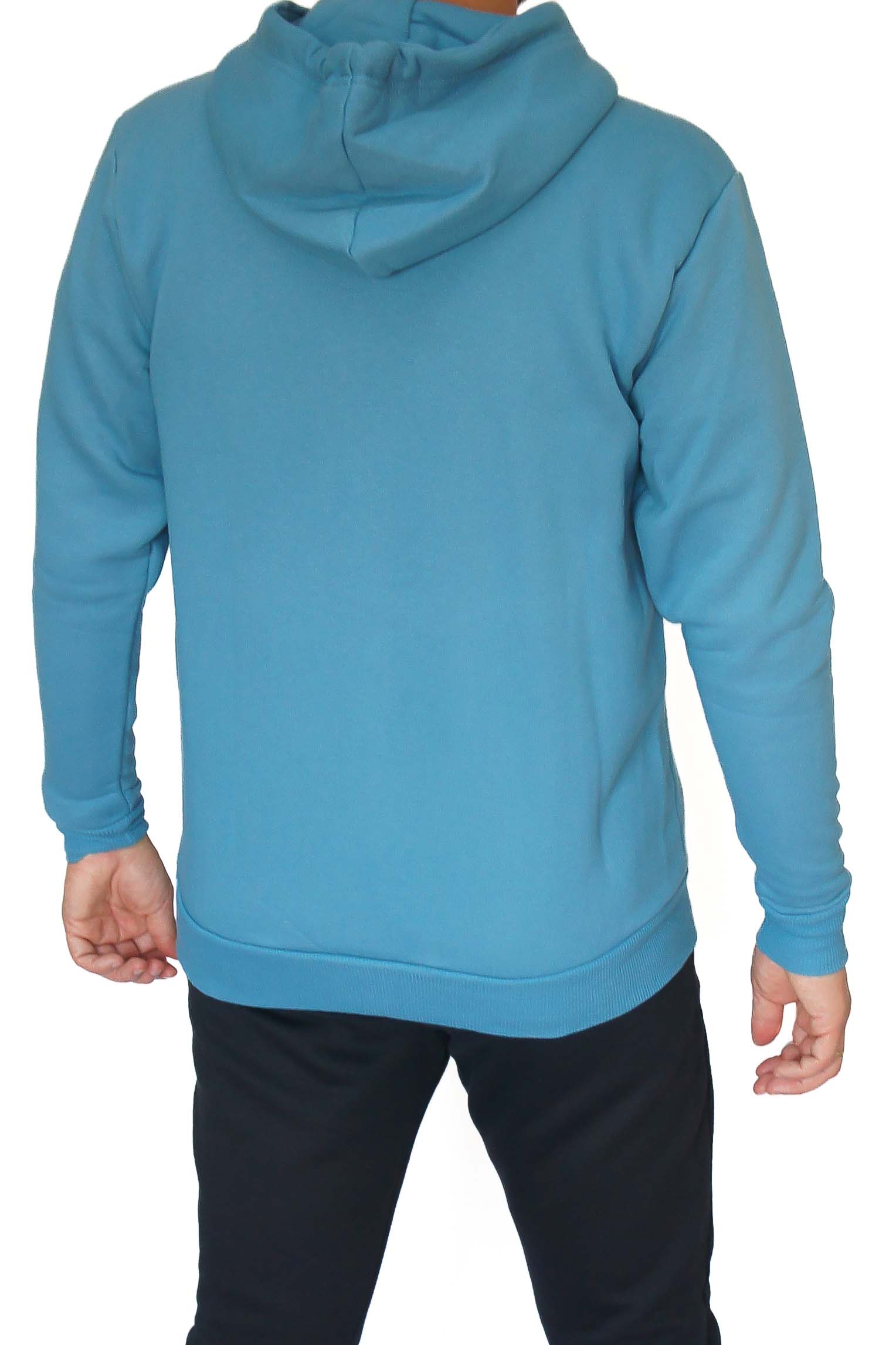 MOLETOM AZUL ZIPER MASC 1478 GAGNOA Imagem secundária do produto