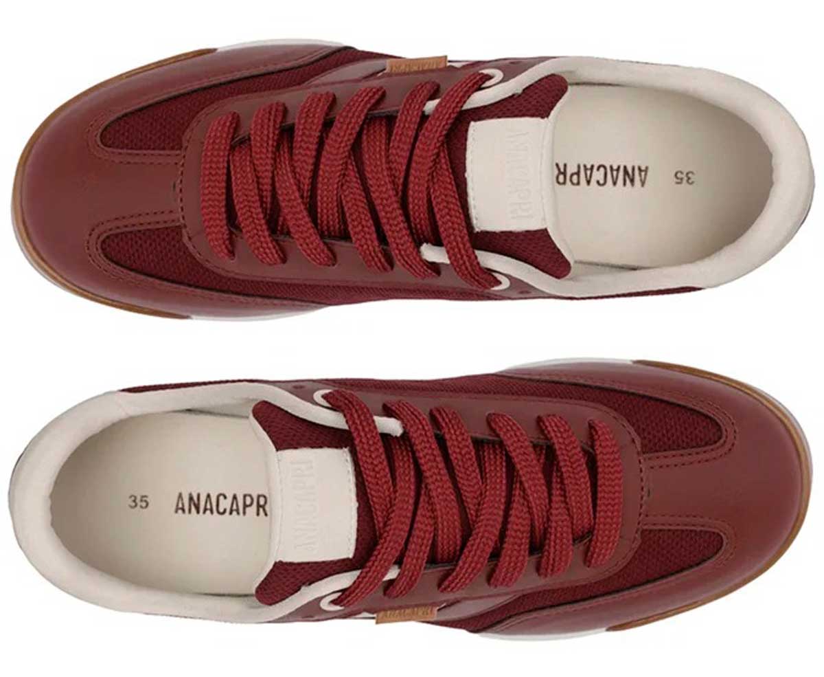 Tênis Feminina ANACAPRI ref. RETRO-A VERMELHO - VintedoisK