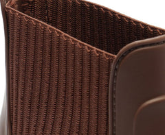 BOTA CHELSEA PLÁSTICO TRATORADA MARROM C 30065 0001 0010 ANACAPRI