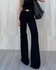 CALÇA JEANS FLARE ESSENTIALS 9736 ALCANCE