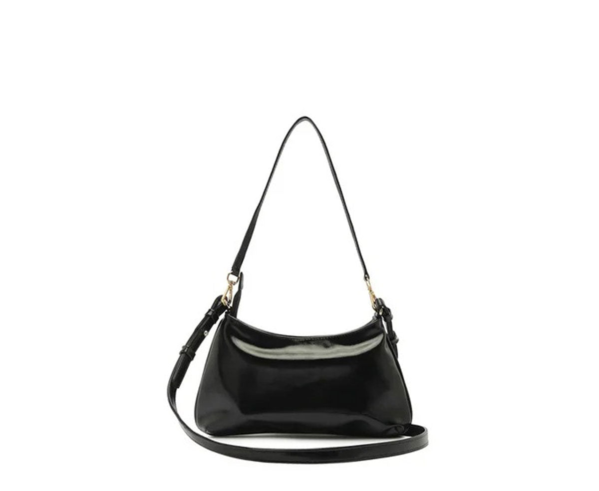 BOLSA TIRACOLO LISA MEDIA PRETA C 50030 0165 0001 ANACAPRI Imagem secundária do produto