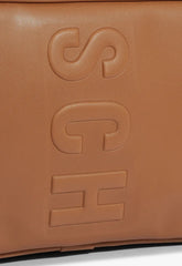 BOLSA TIRACOLO PEQUENA TASSY MARROM CLARA S 50015 0392 0077 SCHUTZ