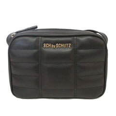 BOLSA TIRACOLO PRETA MATELASSE QUADRADA S 50010 0619 0001 SCHUTZ - Vintedoisk