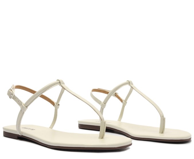 SANDÁLIA RASTEIRA SLIM BRANCA C 00294 0011 0126 ANACAPRI Imagem secundária do produto