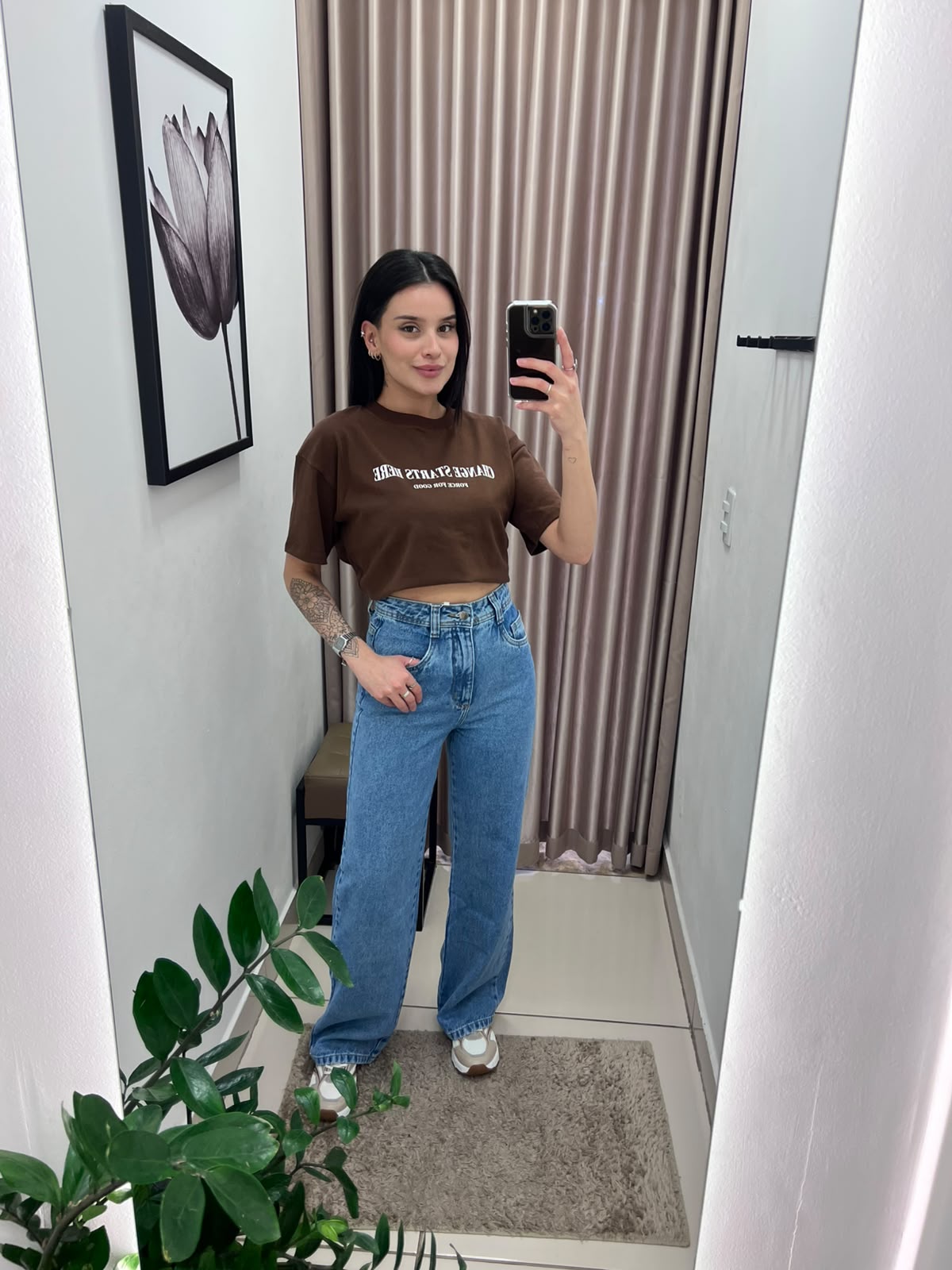 CALCA JEANS LAURA MEDIA 2530029260 LERRUX Imagem secundária do produto
