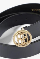 Cinto Couro Preto S 43002 0015 0001 Schutz