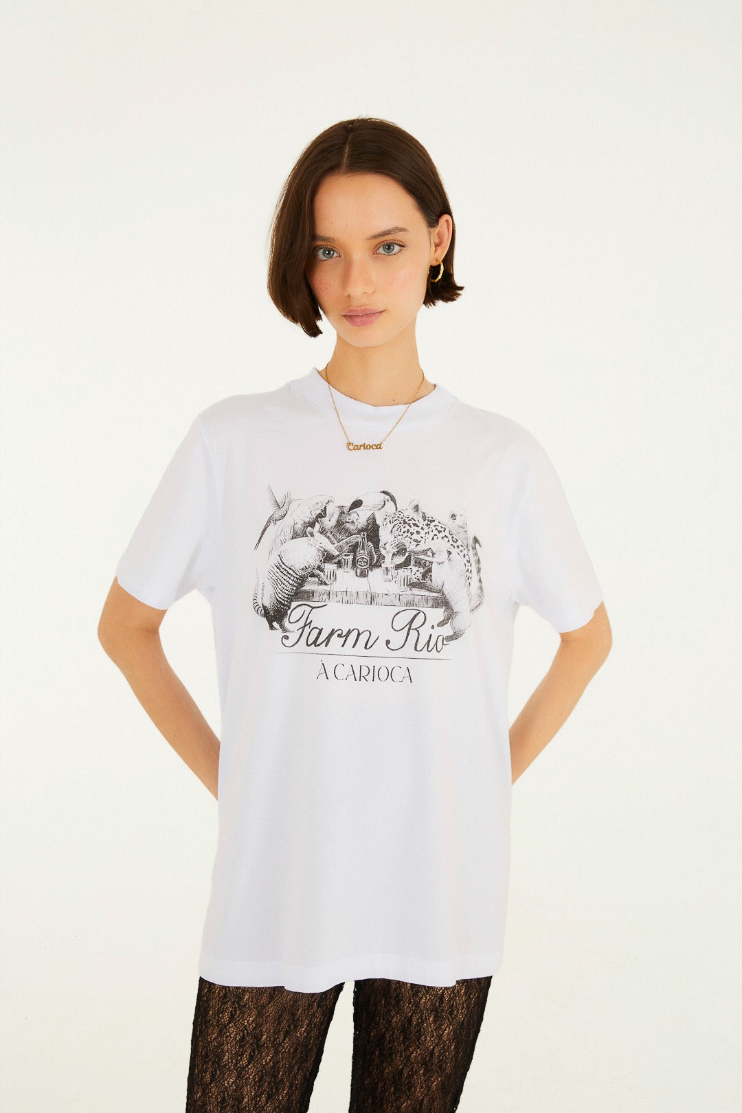 Blusa Feminina Farm rio ref. BLUSA T - VintedoisK