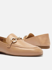 MOCASSIM COURO NUDE CORRENTE LUMA A 12030 0001 0028 AREZZO