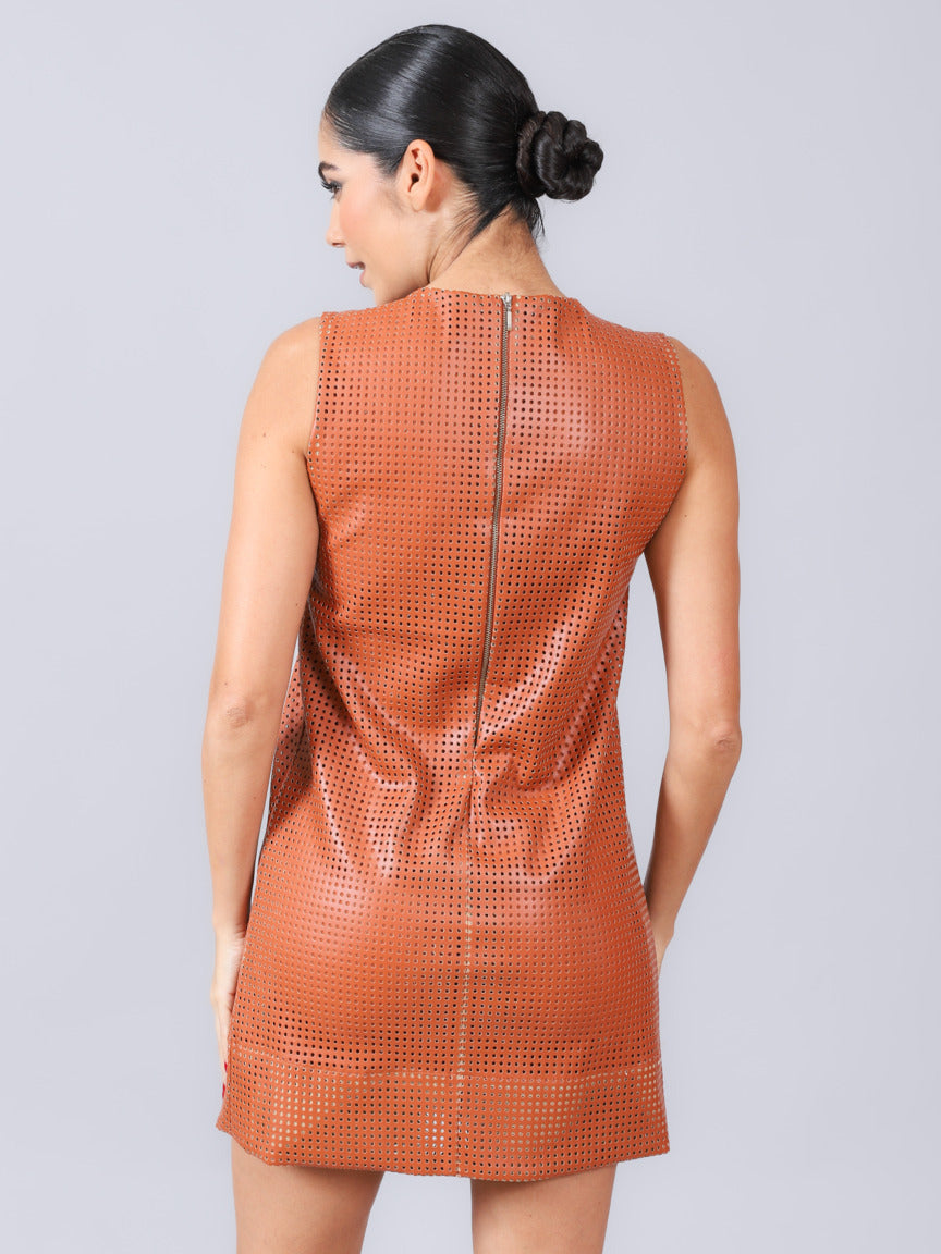 Vestido Feminino Skenn ref. VESTIDO COURO - VintedoisK