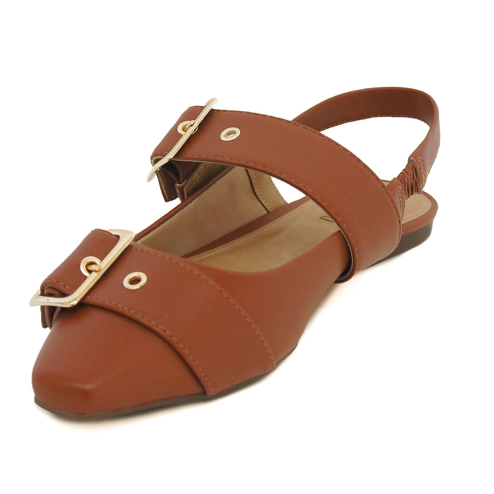 SAPATILHA SLINGBACK NEW BOX TIRAS FIVELA MARROM C 30356 0015 0005 ANACAPRI - Vintedoisk