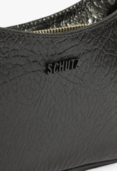 BOLSA AYLA COURO PRETA S 50021 0007 0001 SCHUTZ