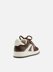 TÊNIS MARROM MULTIMATERIAL SOLADO EMBORRACHADO A 12804 0050 0004 AREZZO