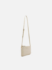 BOLSA TIRACOLO OFFWHITE TRESSÊ PEQUENA TAG A 50021 1022 0002 AREZZO