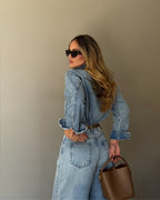 Camisa Feminino Alcance ref. CAMISA JEANS - VintedoisK