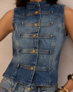 Colete Feminino Alcance ref. COLETE JEANS - VintedoisK