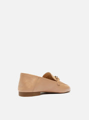 MOCASSIM COURO NUDE CORRENTE LUMA A 12030 0001 0028 AREZZO