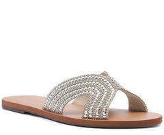 RASTEIRA GLAM STRASS PRATEADA  C 30014 0382 0004 ANACAPRI