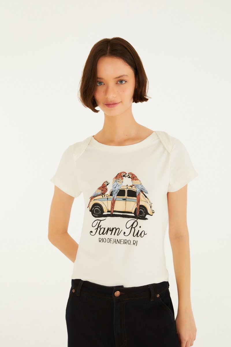 Blusa Feminina FARM RIO ref. BLUSA T - VintedoisK