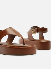 PAPETE TOURINO COURO MARROM A 13945 0013 0001 AREZZO